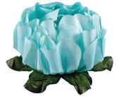 Forminha para Doces Finos - Rosa Maior Verde Tiffany - 40 unidades - Decora Doces