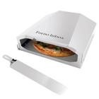 Forno assador de pizza italiana compacto para boca de fogão