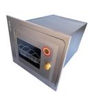 Forno Chapa De Aço Carbono 50x35x30 S/ Cinzeiro Frente C/ Vidro