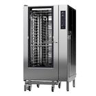 Forno Combinado Elétrico 10 Funções 500 receitas C-MAX 40 c/ Carro Gaiola 40 GNs, Tecnologia Steam Power e Higienização Automática - Prática