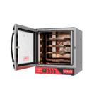 Forno Convecção Rotativo FCR-4 em aço inox iluminação interna G.paniz