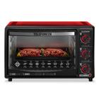 Forno de Bancada Elétrico Telefunken 30L E350C Vermelho 127V