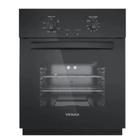 Forno de Embutir à Gás para Cozinha Venax 50L Com Grill - Preto / "110V/220V"