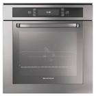 Forno de embutir elétrico Brastemp 67 litros cor inox com Função Ar Forçado e Painel Touch - BO260AR