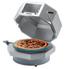 Forno de Pizza Compacto a Gás Redondo Queimador Central e Lateral 40cm Saro