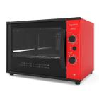 Forno Elétrico De Bancada Red Fogatti 60 Litros Top60