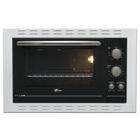 Forno Elétrico de Embutir 44 Litros Fischer Fit Line com Revestimento Autolimpante Branco/Preto 110V