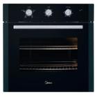 Forno Elétrico de Embutir 80L Midea Com Grill E Timer 1900W TSA82 Preto 220V