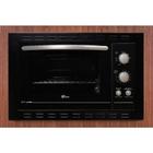 Forno Eletrico de Embutir Fischer Fit Line 44l Frontal Preto