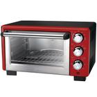 Forno Elétrico Oster Convection Cook TSSTTV7118R 127V Tostar Assar Grelhar Convecção 18L Vermelho