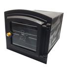 Forno Ferro Fundido Tampa De Vidro 43x42cm Caixote Aço 0.9mm