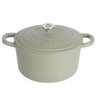 Forno holandês Crock-Pot Artisan 7L de ferro fundido esmaltado - verde fosco