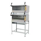 Forno Industrial a Gás 95X95 2 Câmaras Guilhotina Metalmaq