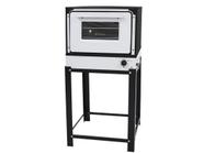 Forno Industrial Bravo à Gás Baixa Pressão com Suporte Branco Venâncio