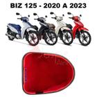 Forração Honda Biz 20 21 Baú Forro Interno Vermelho Scooter