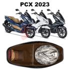 Forração Honda Pcx Dlx 2023 Forro Standard Marrom Divisória