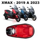 Forração Xmax 250 Forro Premium Vermelho + Divisória Pequena