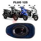 Forração Yamaha Fluo 125 Baú Forro Azul Scooter Acessório - Jaspe Ateliê