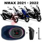 Forração Yamaha Nmax 2021 Forro Azul + Guidão + 1 Antena