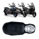 Forração Yamaha Xmax 2025 Forro Preto Baú + Divisória Grande