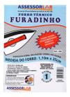 Forro Assessorlar p/ tábua passar roupa 1,10 x 0,35 m