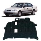 Forro Capo Honda Civic 1997 a 2000 Revestimento Manta Autocolante Isolante Térmico + Presilhas