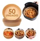 Forro De Papel Airfryer Antiaderente 50 Und. Descartáveis