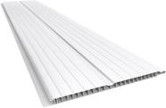 Forro de PVC Double Frisado Plasbil Kit C/ 6 Réguas de 3m - 3,6 M²