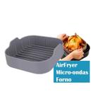 Forro Micro Ondas Air Fryer Silicone Antiaderente Forno