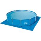 Forro para Piscina 3,66m 6200, 7000, 8200, 10000 litros Tapete Capa Protetor Cobertura Fundo Piscina Quadrado Bel Lazer