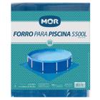 Forro Para Piscina Estrutural Redonda 5500 Litros - Mor