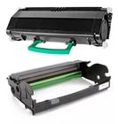 Fotocondutor Drum + Toner Lex E260 E360 E460 X264 X464 X466