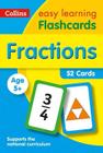 Fractions Flashcard - Collins Easy Learning KS1 - 52 Cards - Age +5