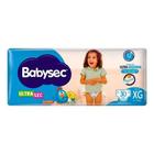 Fralda babysec galinha pintadinha mega xg/30