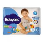 Fralda Babysec galinha pintadinha pacote jumbo tamanho G