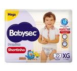 Fralda Babysec Galinha Pintadinha Shortinho Mega Xg 22 Unids