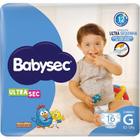 Fralda babysec ultra jumbinho 16un g