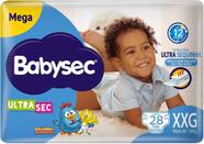 Fralda Babysec Ultrasec Galinha Pintadinha Mega XXG 28 Unidades - 0