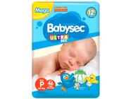 Fralda Babysec Ultrasec Galinha Pintadinha Tam. P - 0 a 6kg 46 Unidades