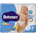 Fralda Babysec Ultrasec Jumbinho Galinha Pintadinha P com 20 unidades