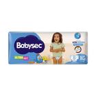 Fralda Babysec Ultrasec Mega XG com 30 unidades - 11 a 14kg