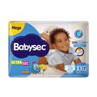 Fralda Babysec Ultrasec Mega XXG com 28 unidades - mais de 13kg