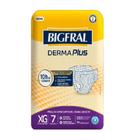 Fralda bigfral derma plus  xg com 7