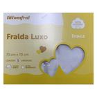 Fralda De Pano Luxo Branca Incomfral