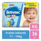 Fralda Descartável Babysec Galinha Pintadinha Ultrasec Mega XG 36 Un