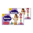 Fralda Descartável Babysec Shortinho Hiper Extra Extra Grande - 2 Pacotes com 42 Fraldas - Total 84 Tiras