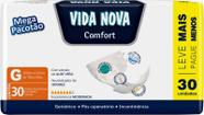 Fralda Descartavel Geriatrica Adulto Vida Nova Confort Master Grande (G) Com 30 UN