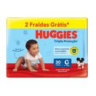 Fralda Descartável Huggies Tripla Proteção Meguinha G - 30 Tiras