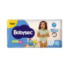 Fralda Descartável Infantil Babysec Ultrasec Hiper XG-60 unidades