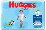 Fralda descartável Infantil Bebê Criança tamanho XG com 32 Unidades Huggies
